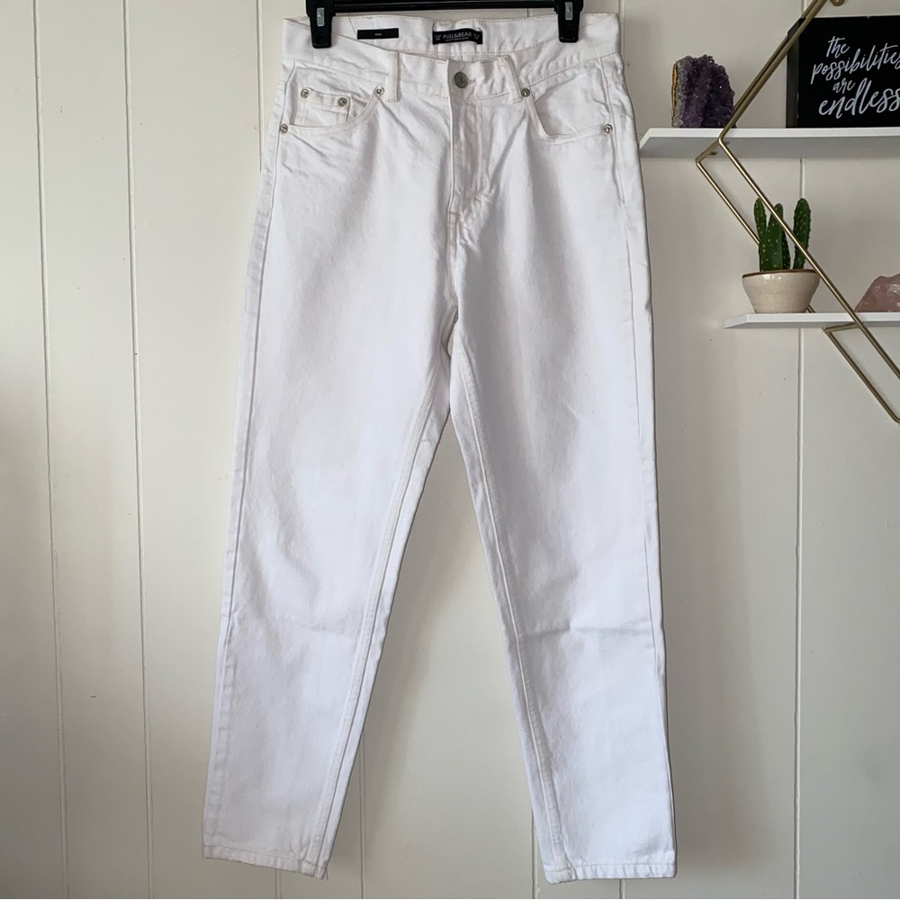 White Pull&Bear Mom Jeans